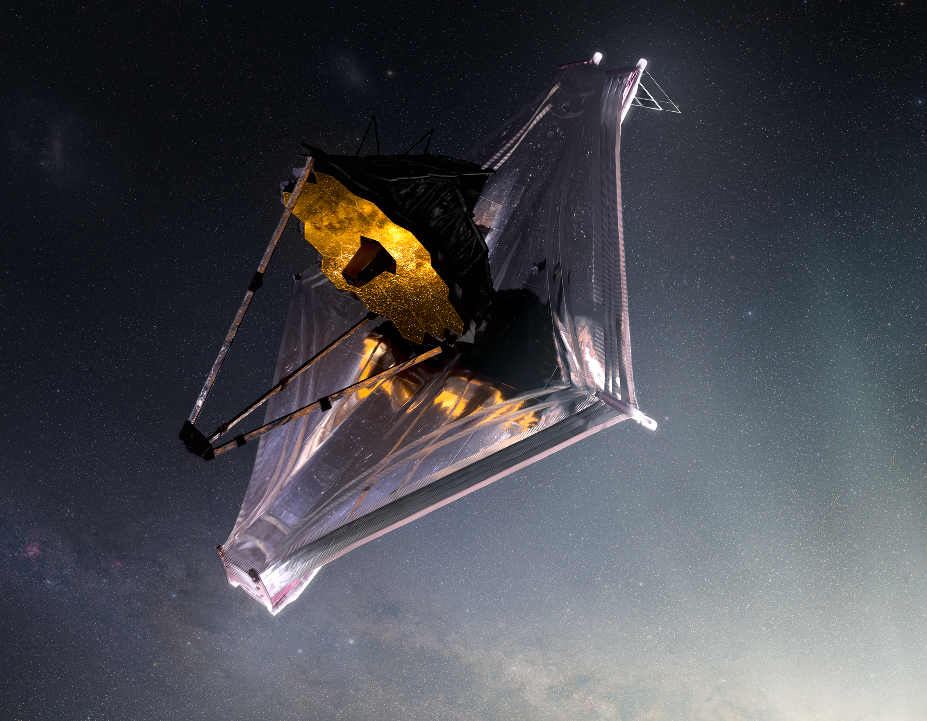 JWST artist conception