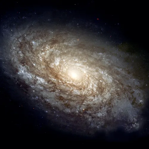 NGC 4414 spiral galaxy, taken in 1995 by Hubble Space Telescope
