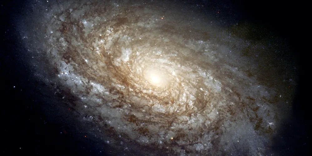 NGC 4414 spiral galaxy, taken in 1995 by Hubble Space Telescope